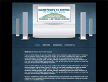 Tablet Screenshot of glennpoorstvservice.com